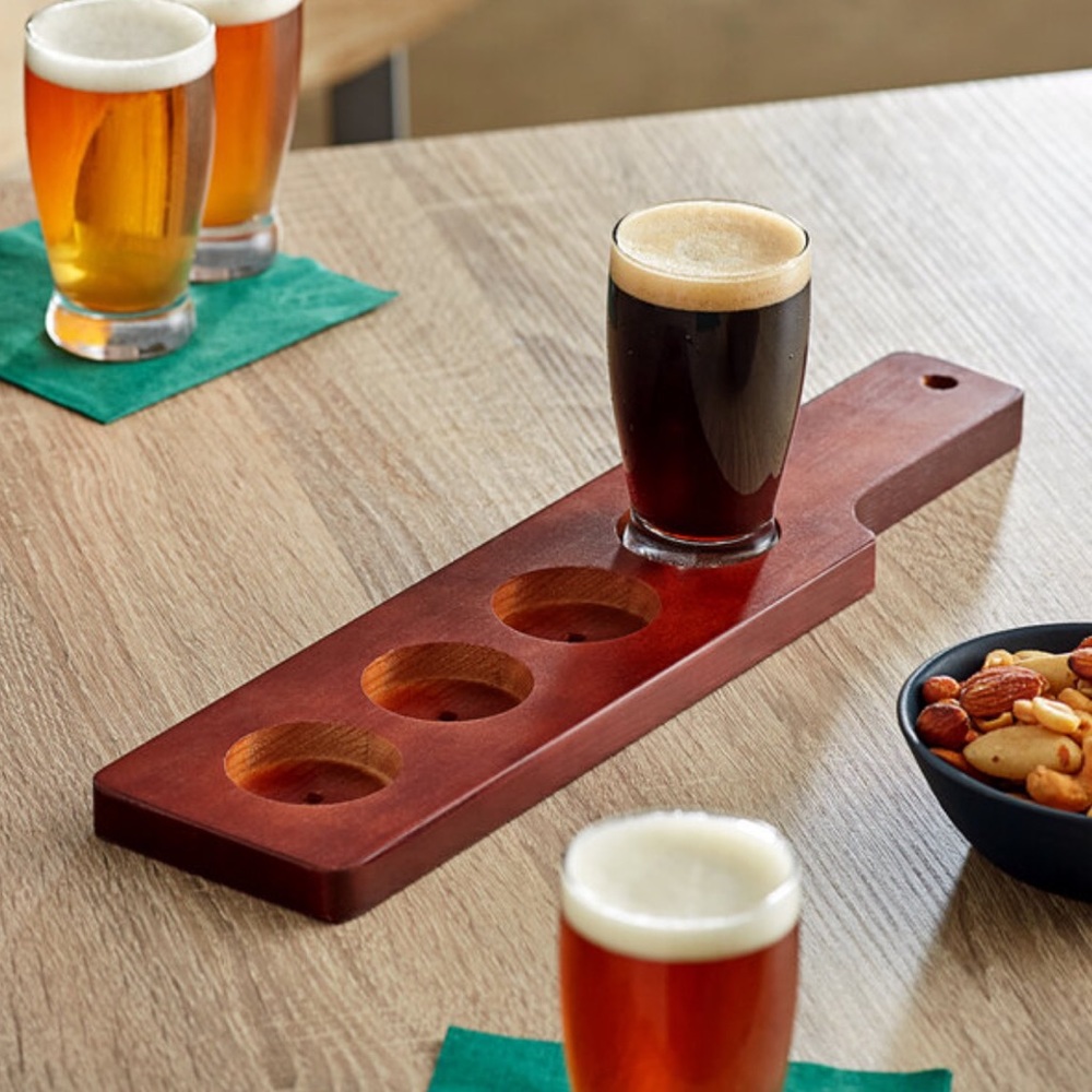 Acopa 14 1/2” Mahogany Finish Flight Paddle